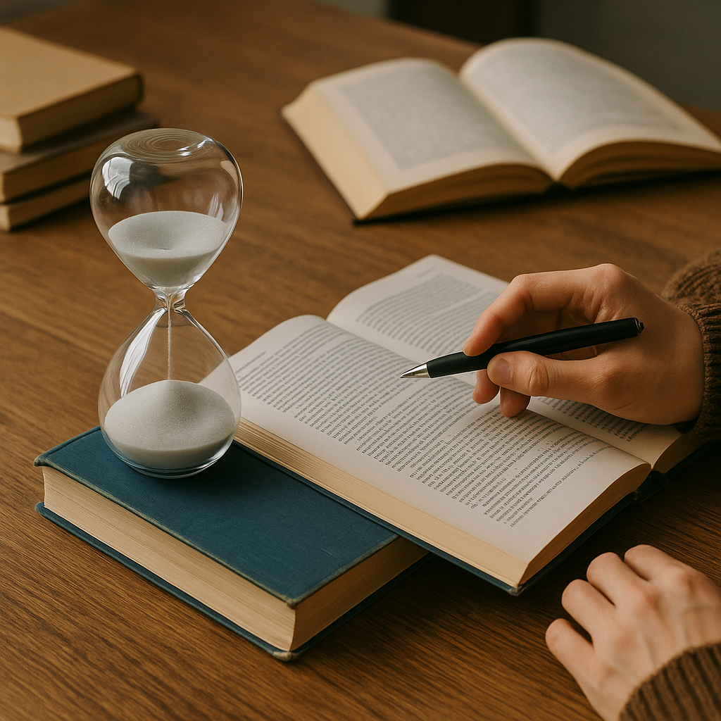 Hourglass with White Sand (30mins)