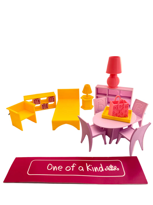 Dollhouse furniture 3D printed