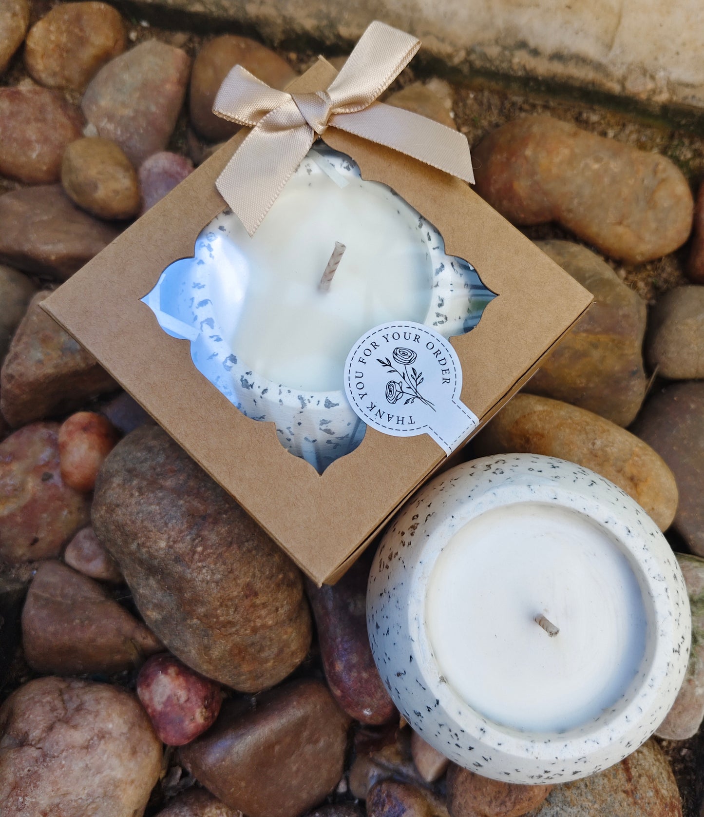 Earthstone Spherical Candle