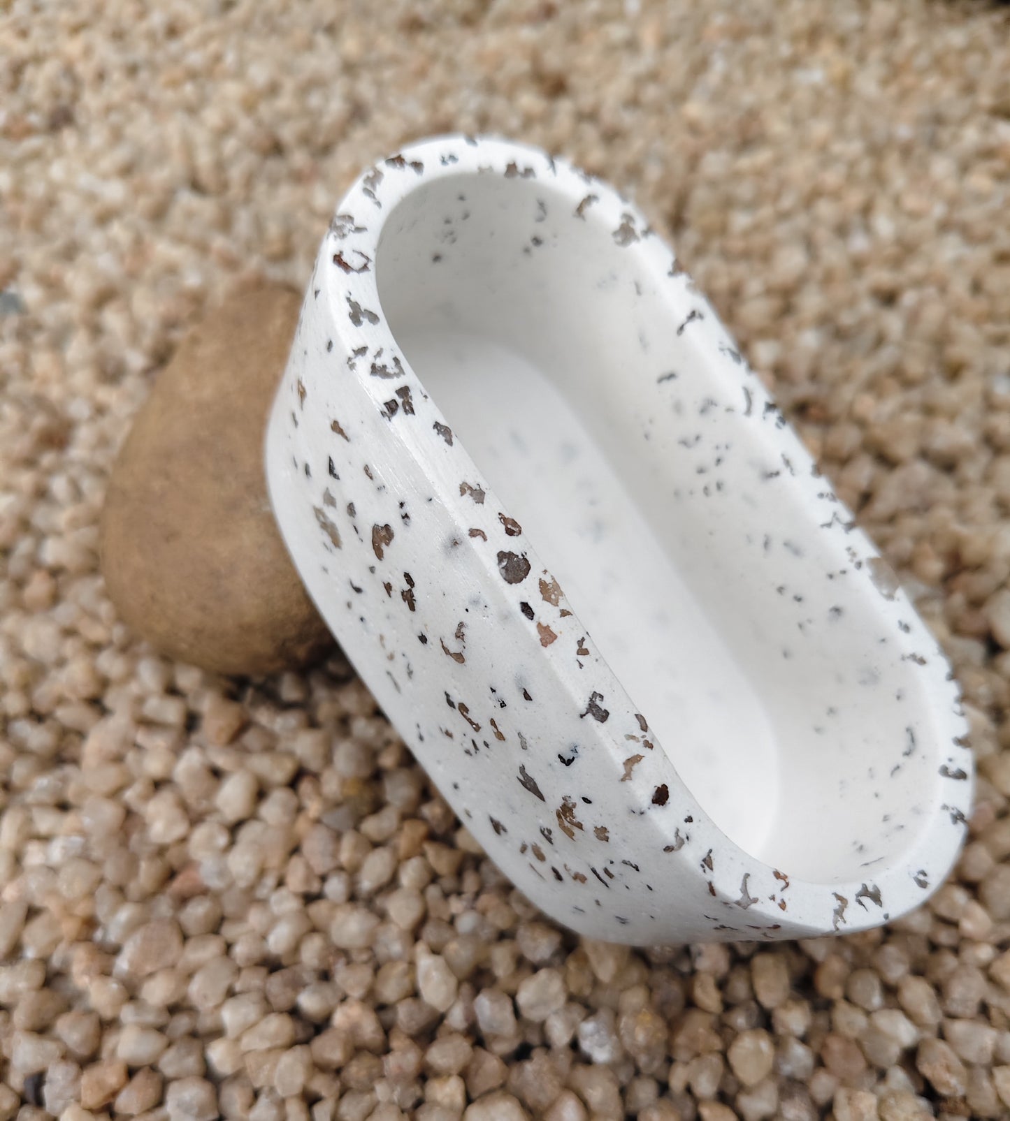 Earthstone Trinket Tray Medium Duo