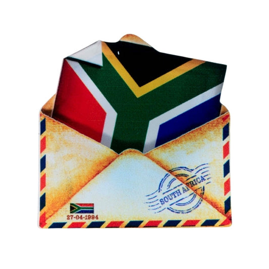 Acrylic Magnet South African Envelope
