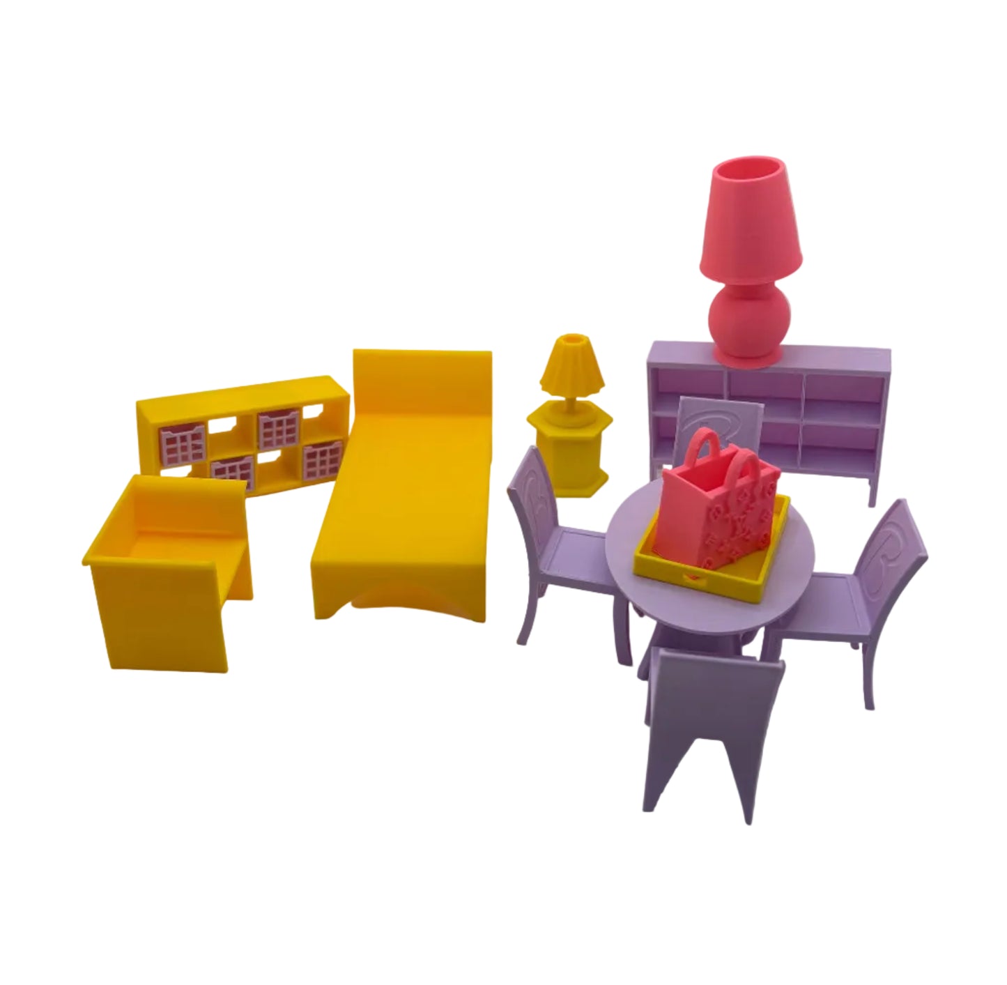 Dollhouse furniture 3D printed