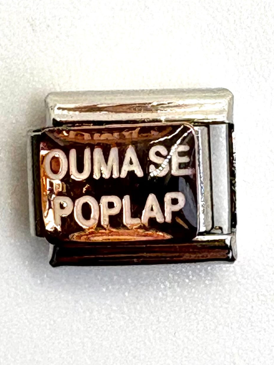Stainless Steel 'Ouma se Poplap' Charm Link
