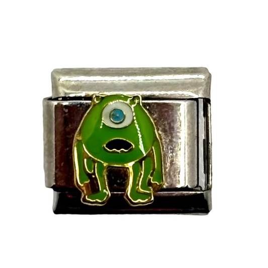 Stainless Steel Pixar Monster Character Charm Link