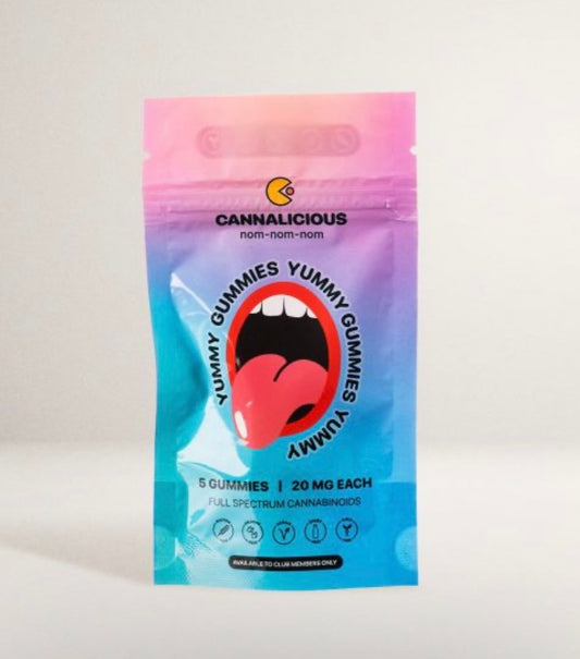 5 Yummy Gummies – 20mg