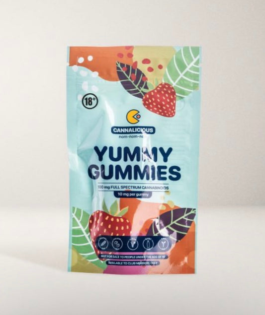 Yummy Gummies – 10mg THC – 10 servings