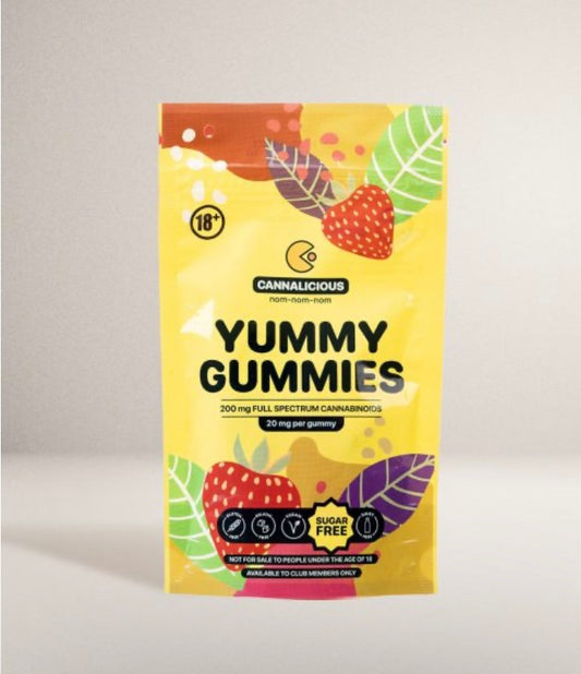 Sugar Free Yummy Gummies – 20mg
