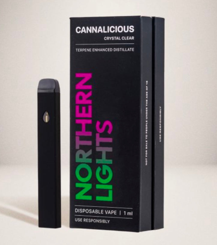 Northern Lights Indica – THC Disposable Vape – 1ml