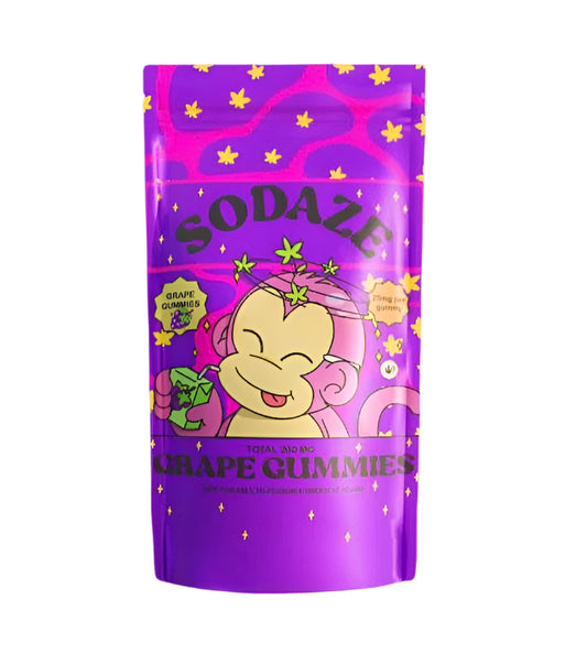 Sodaze Grape gummies 25mg