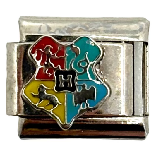 Stainless Steel Famous Movie Crest Charm Link