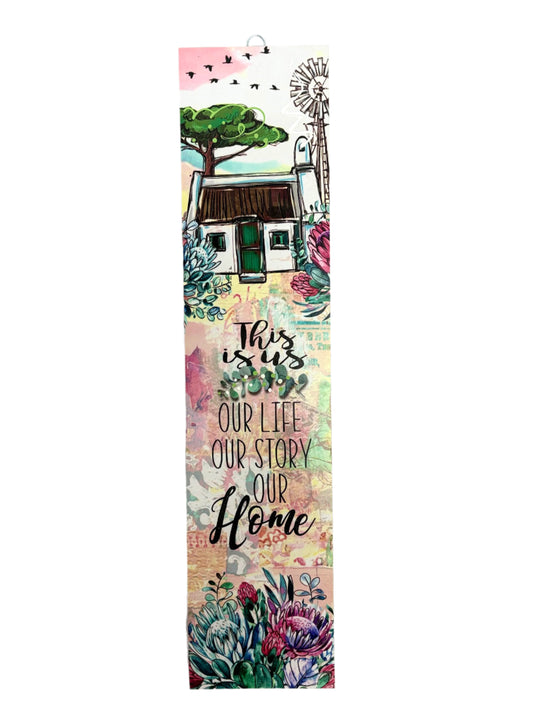“Our Story, Our Home” – Cottage Wall Art