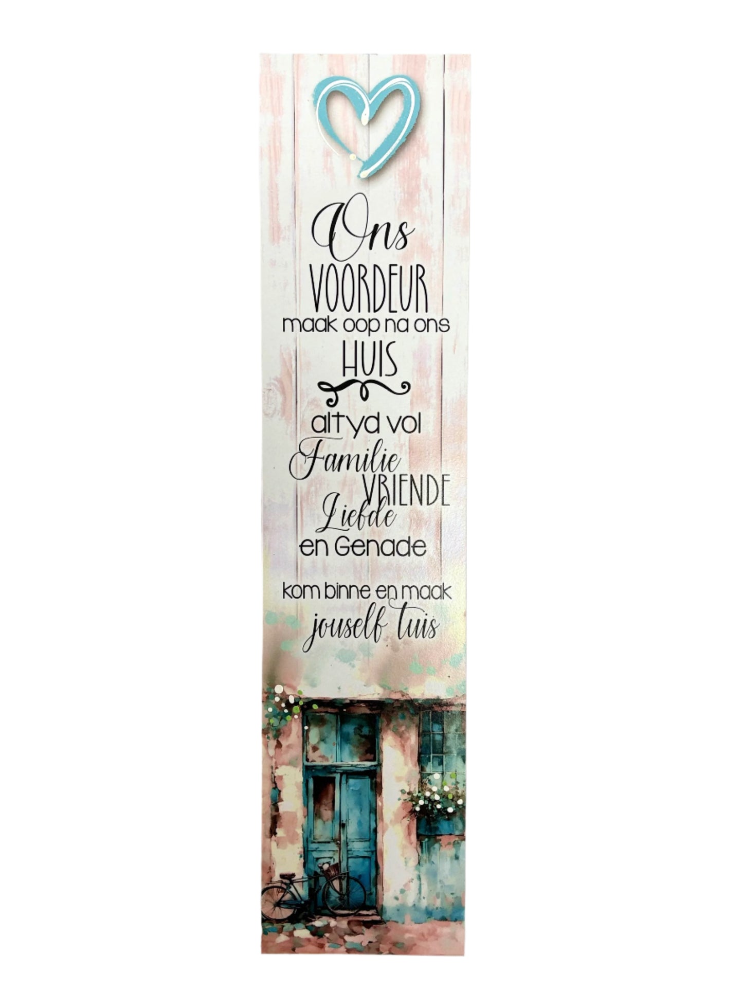 “Maak Jouself Tuis” – Afrikaans Front Door Wall Art