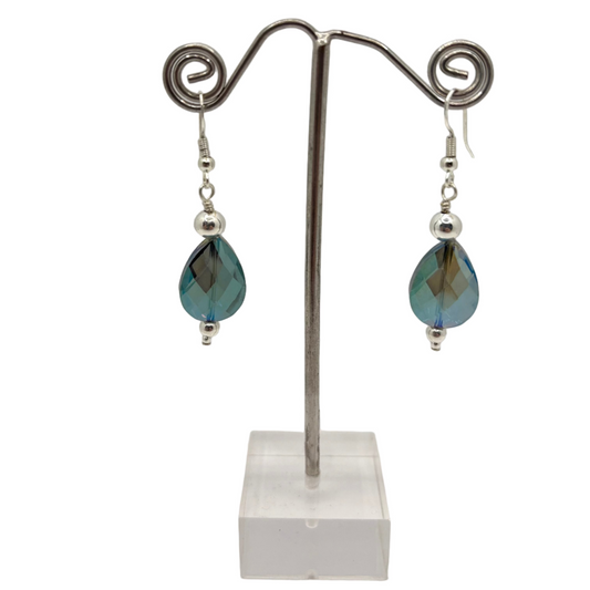 Sterling Silver Crystal earrings