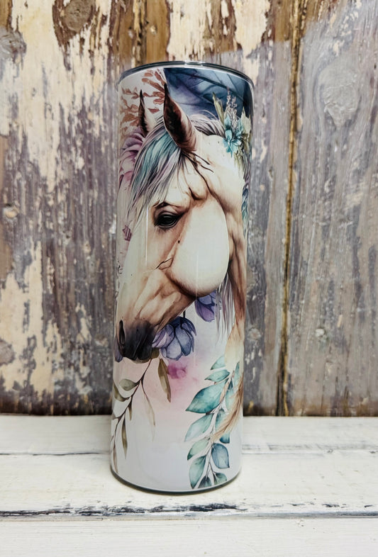 "Wild Grace" 600ml Skinny Tumbler