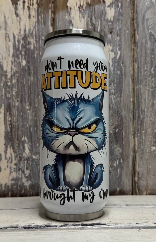 "Attitude Can" 400ml Flip Top