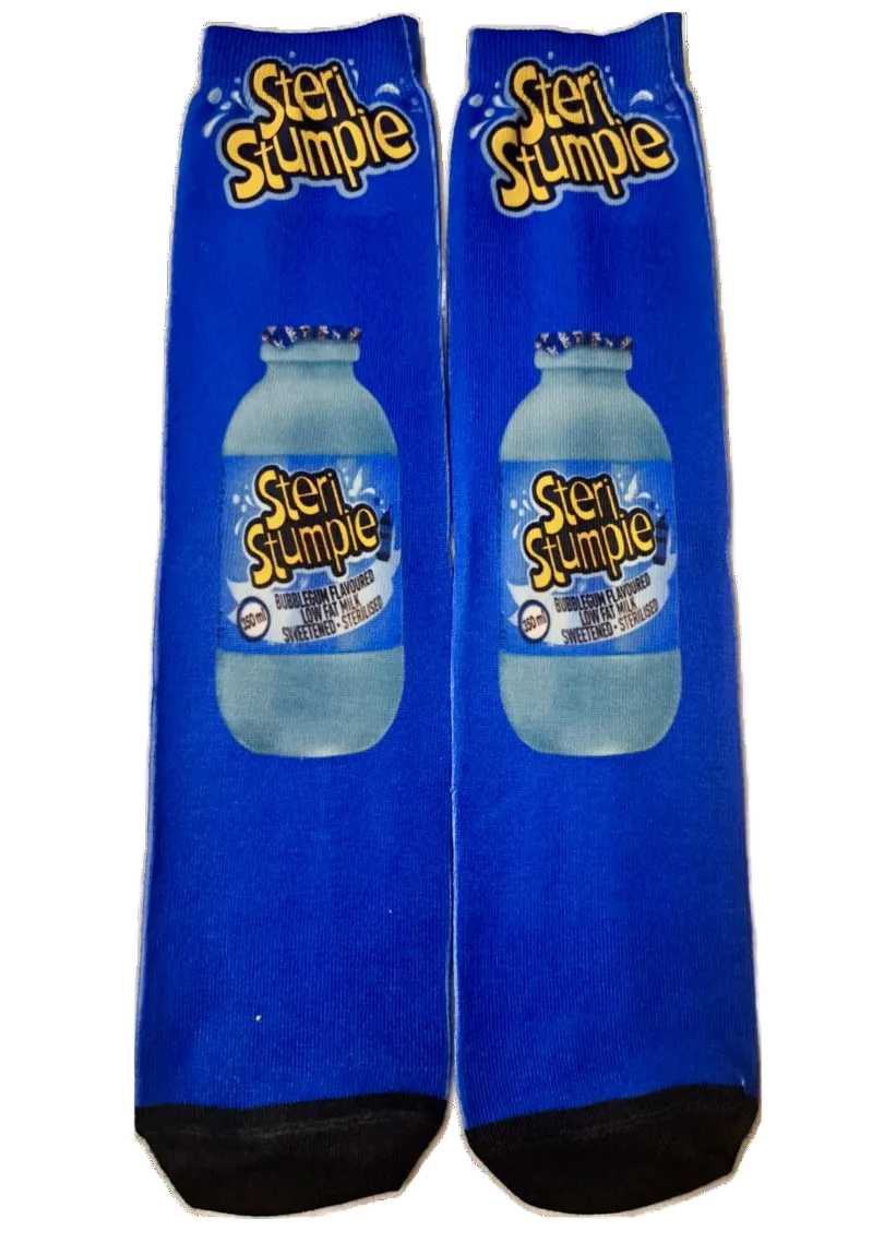 Novelty Bubblegum Milkshake Socks