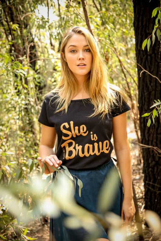 She is Brave Tee