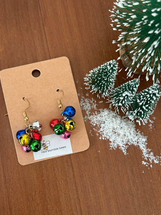 Jingle Bells Christmas Earrings