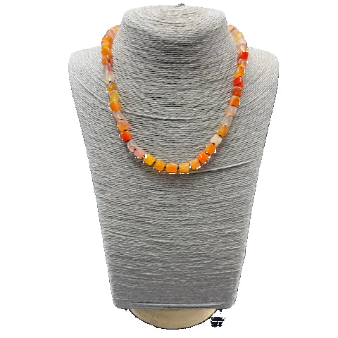 Handmade Crystal Agate Necklace