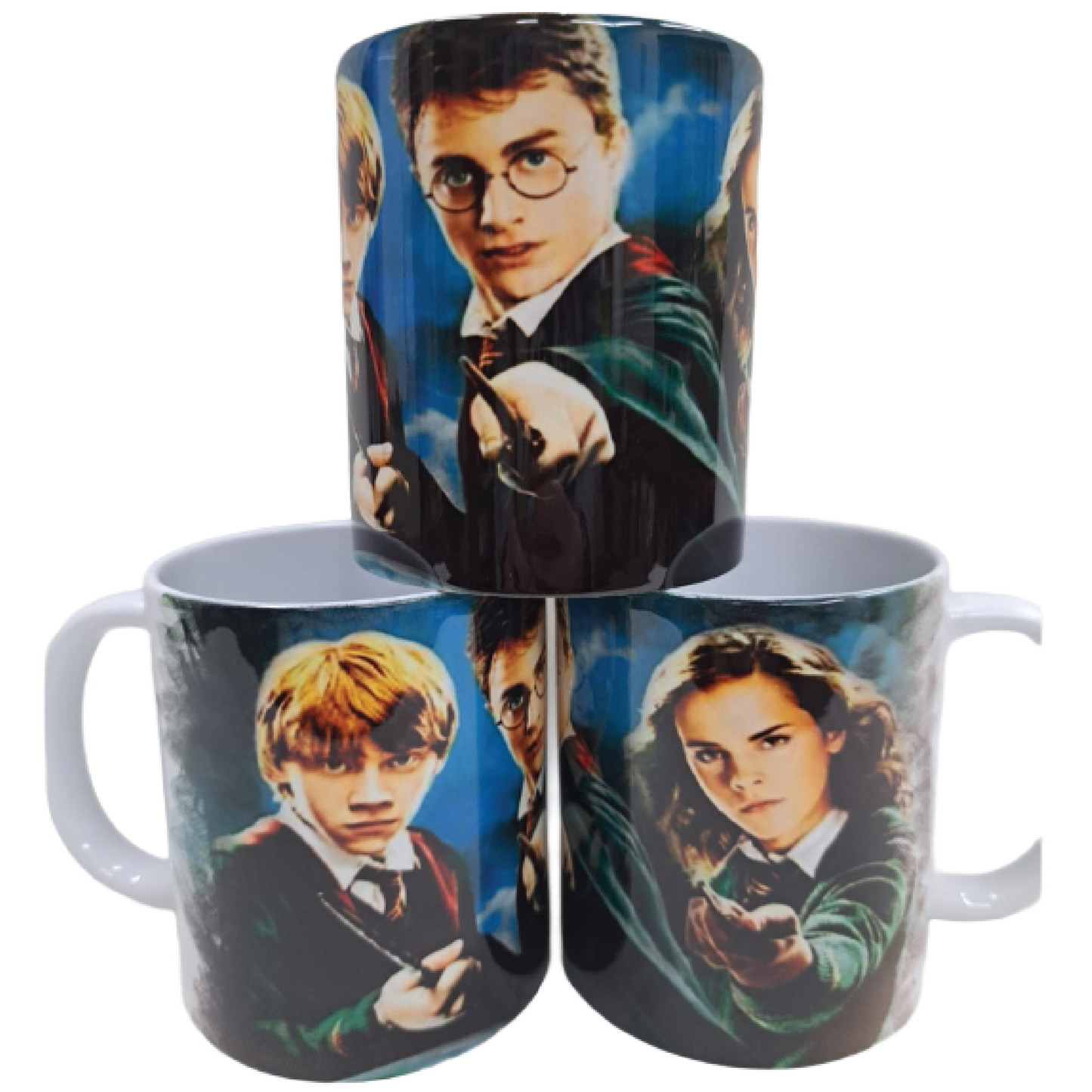 Novelty Mugs – Cars, Wizards & Superheroes (4 Variants)