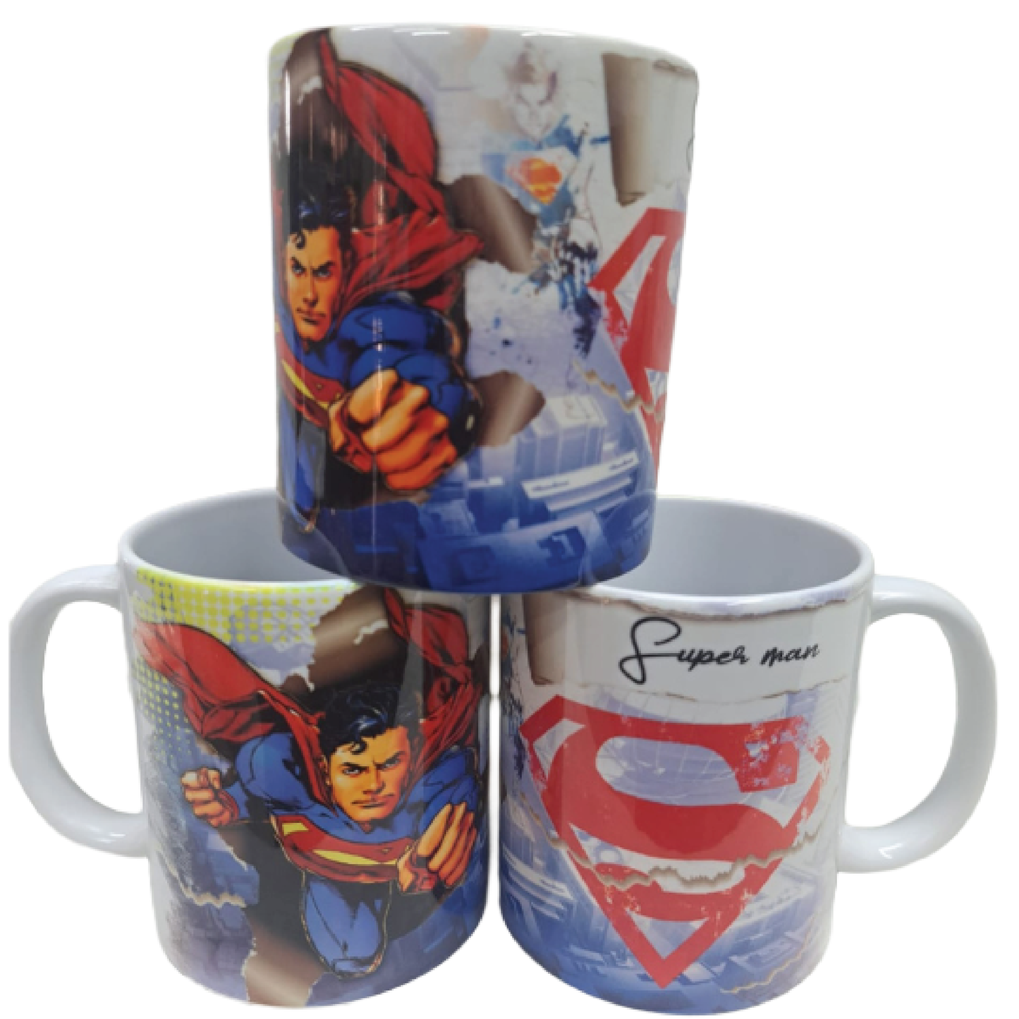 Novelty Mugs – Cars, Wizards & Superheroes (4 Variants)