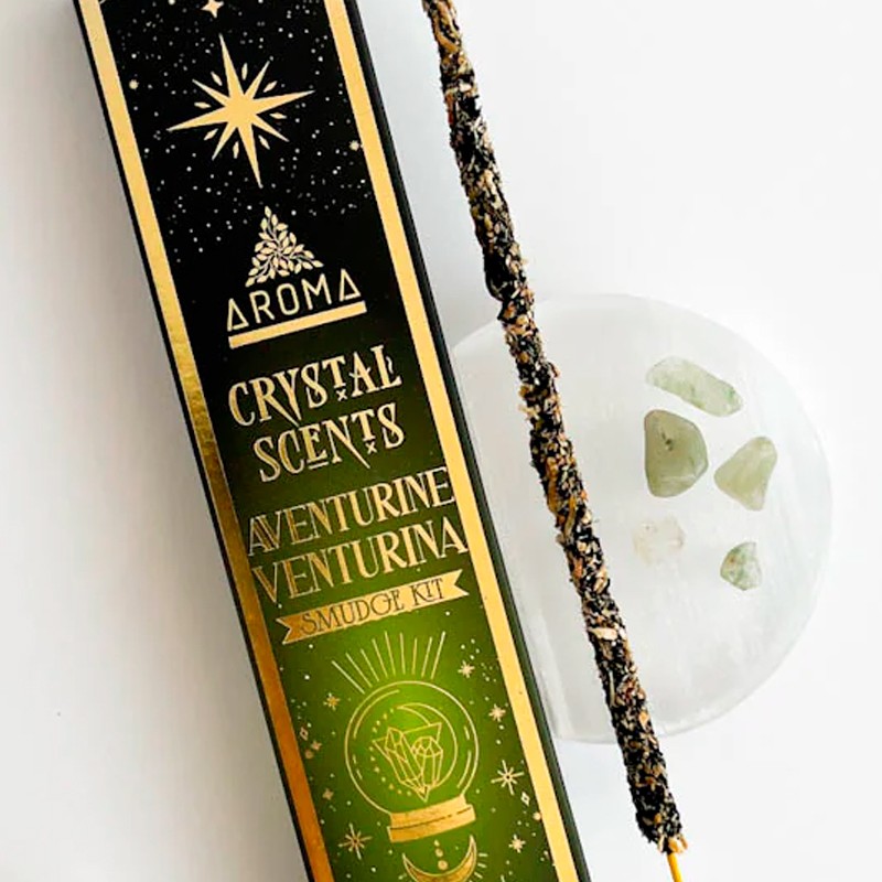 Aroma Crystal Scents Incense - Aventurine