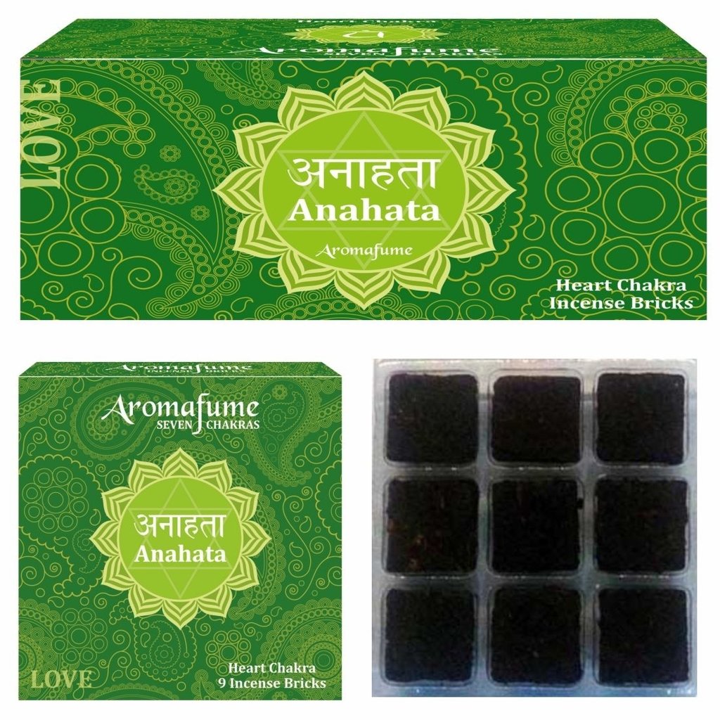 ANAHATA - Heart Chakra - Exotic Incense Bricks