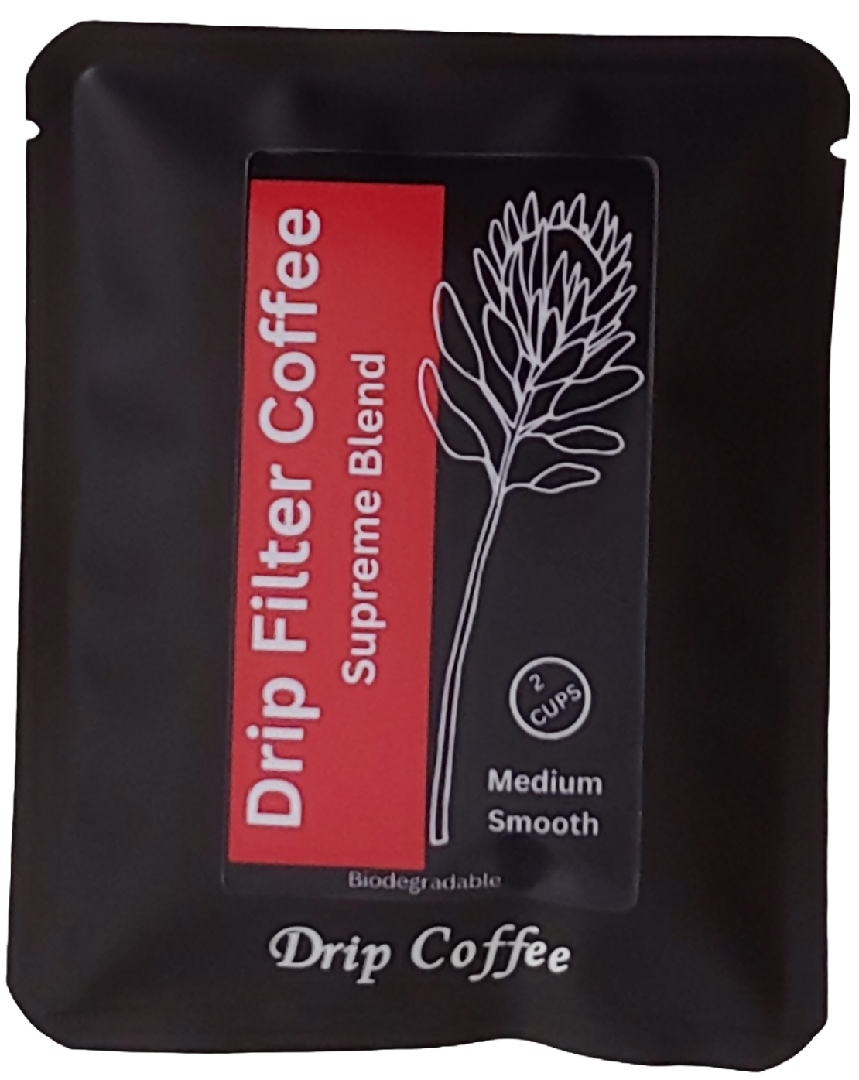 a Supreme Coffee Sachet