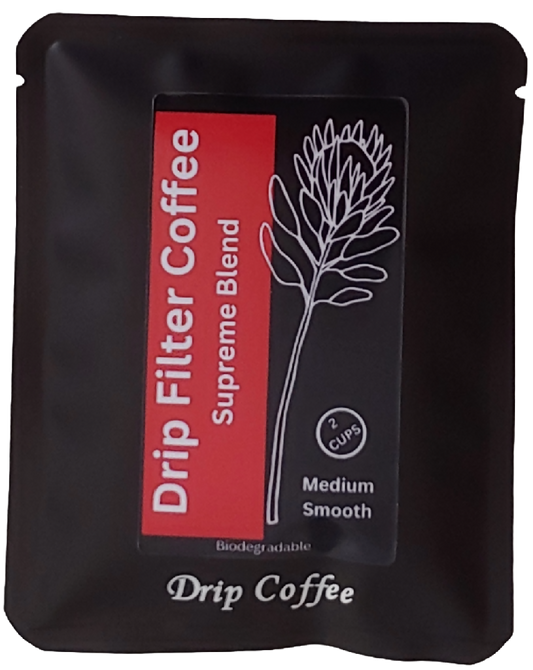 a Supreme Coffee Sachet