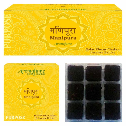 MANIPURA - Solar Plexus Chakra Exotic Incense Bricks