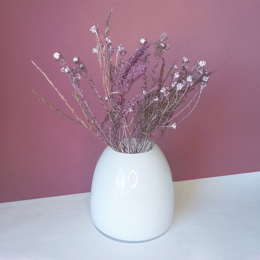 Ice White Bell Vase