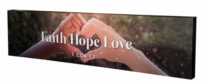 “Faith, Hope, Love” - Biblical Canvas jatradeshop.com
