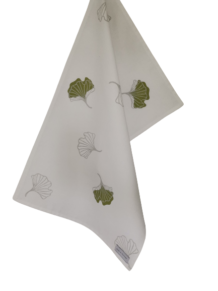 Tea towel (ginko) jatradeshop.com